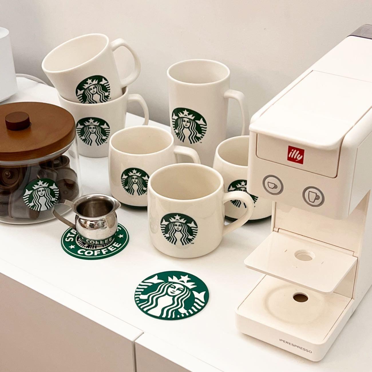 Hộp Đựng Cà Phê Starbucks Siren Glass Container - Kallos Vietnam