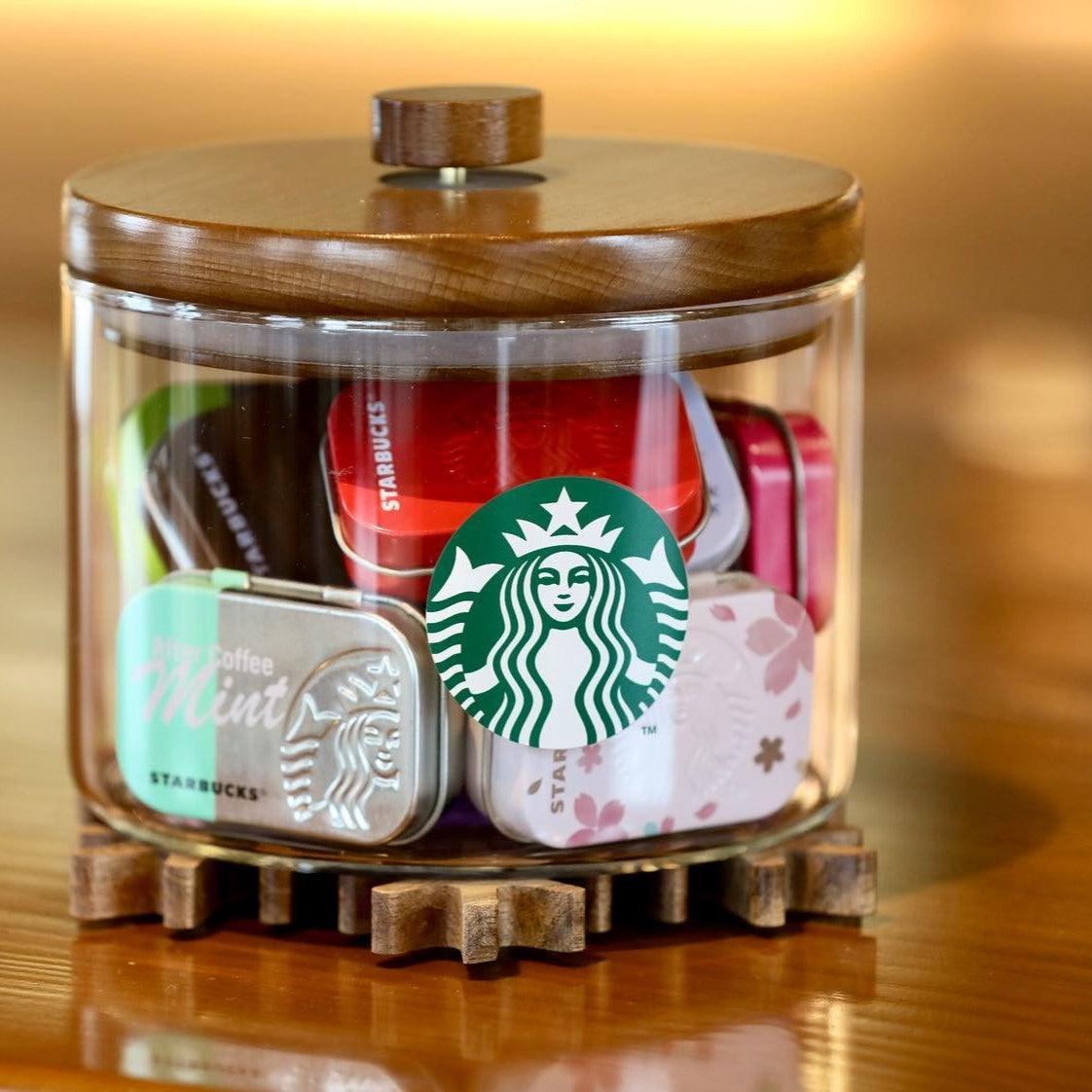 Hộp Đựng Cà Phê Starbucks Siren Glass Container - Kallos Vietnam