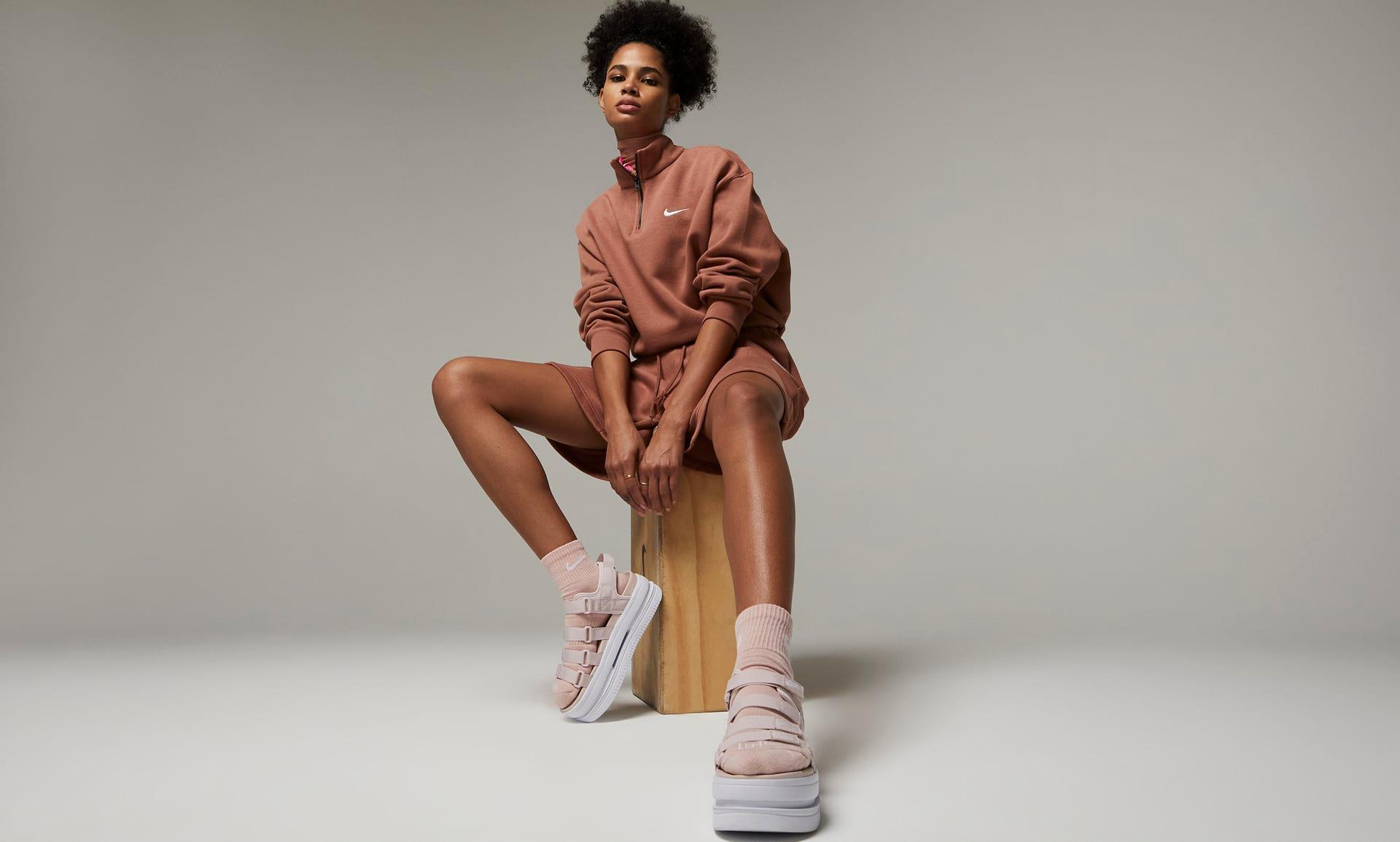 Giày Nike Icon Classic Women Sandals #White - Kallos Vietnam