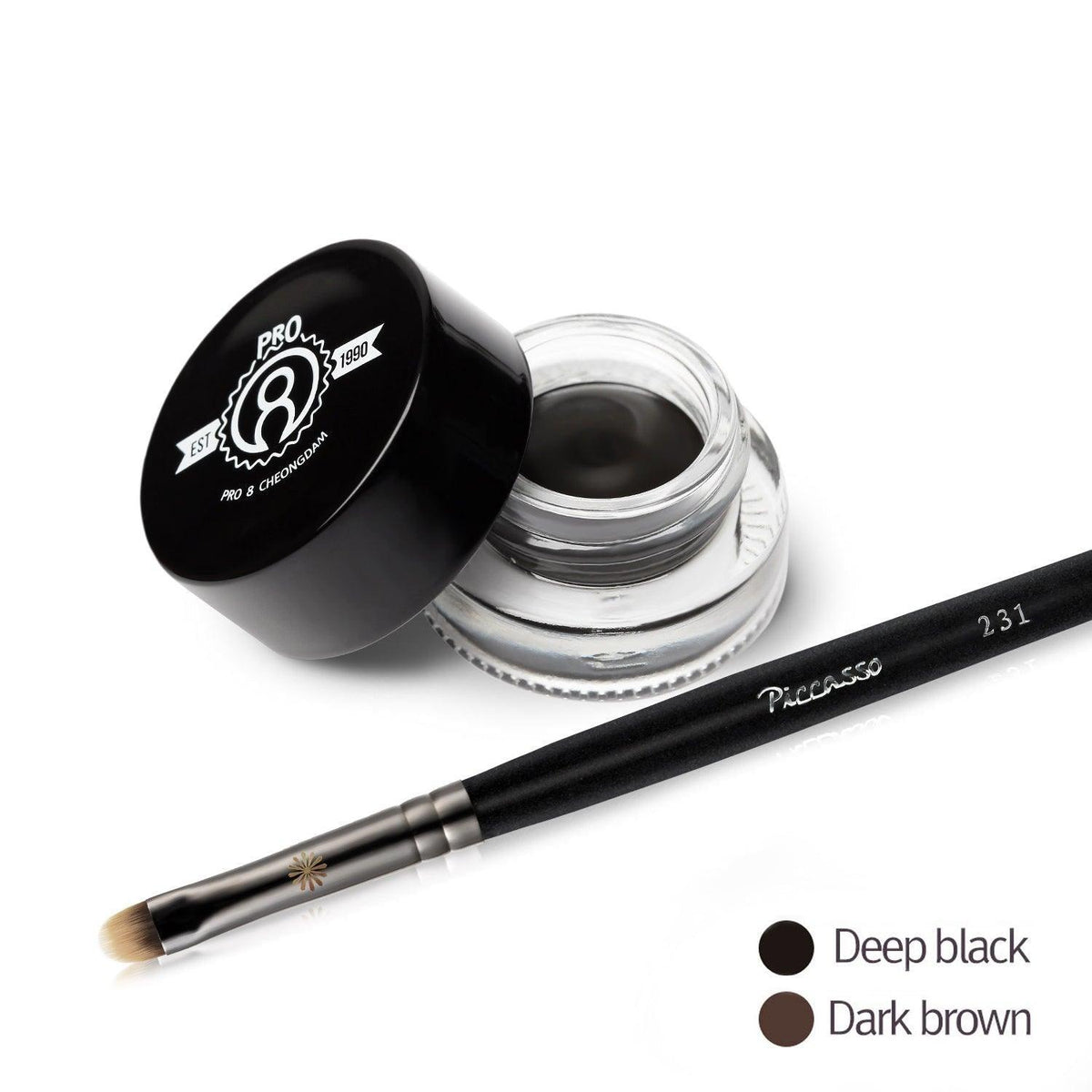 Kẻ Mắt Pro 8 Cheongdam Stay On Gel Eyeliner + 231 Set - Kallos Vietnam