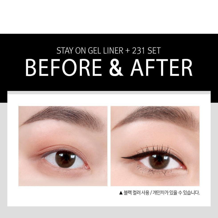 Kẻ Mắt Pro 8 Cheongdam Stay On Gel Eyeliner + 231 Set - Kallos Vietnam