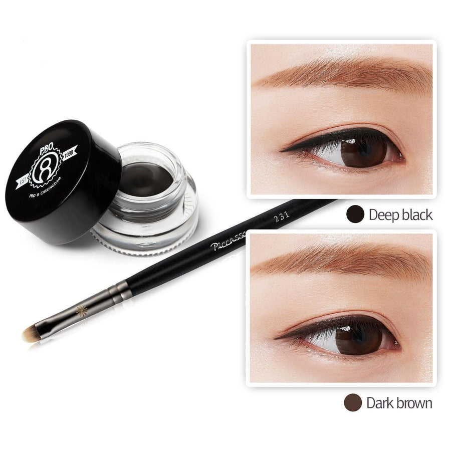 Kẻ Mắt Pro 8 Cheongdam Stay On Gel Eyeliner + 231 Set - Kallos Vietnam