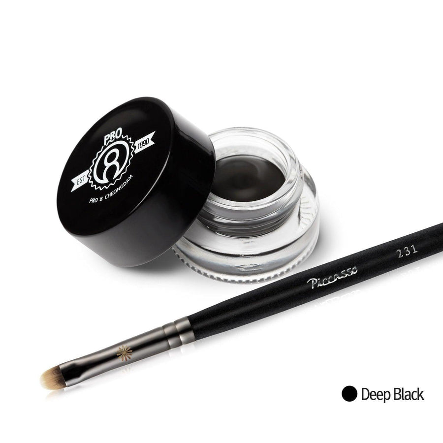 Kẻ Mắt Pro 8 Cheongdam Stay On Gel Eyeliner + 231 Set - Kallos Vietnam