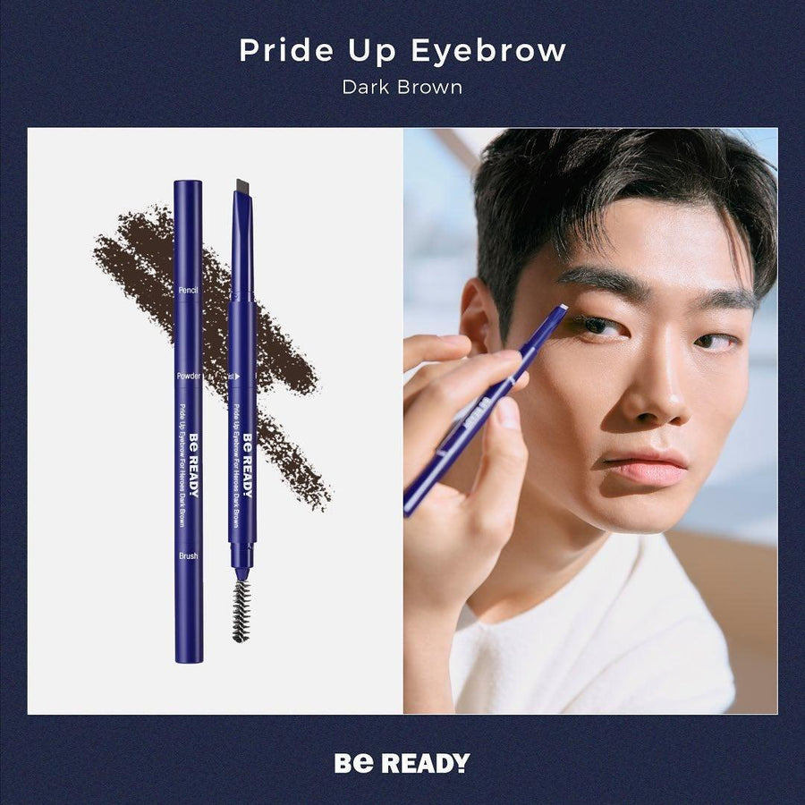 Kẻ Mày Be Ready Pride Up Eyebrow For Heroes Dark Brown - Kallos Vietnam