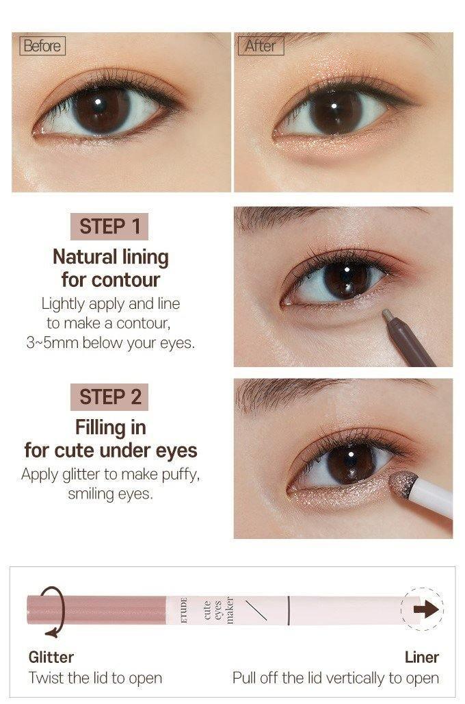 Kẻ Nhũ Mắt Etude House Cute Eyes Maker - Kallos Vietnam