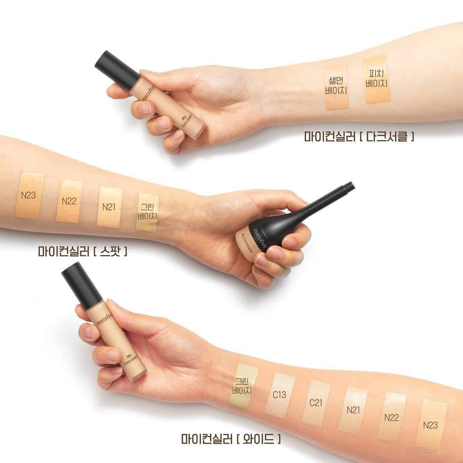 Kem Che Khuyết Điểm Innisfree My Concealer Wide Cover - Kallos Vietnam