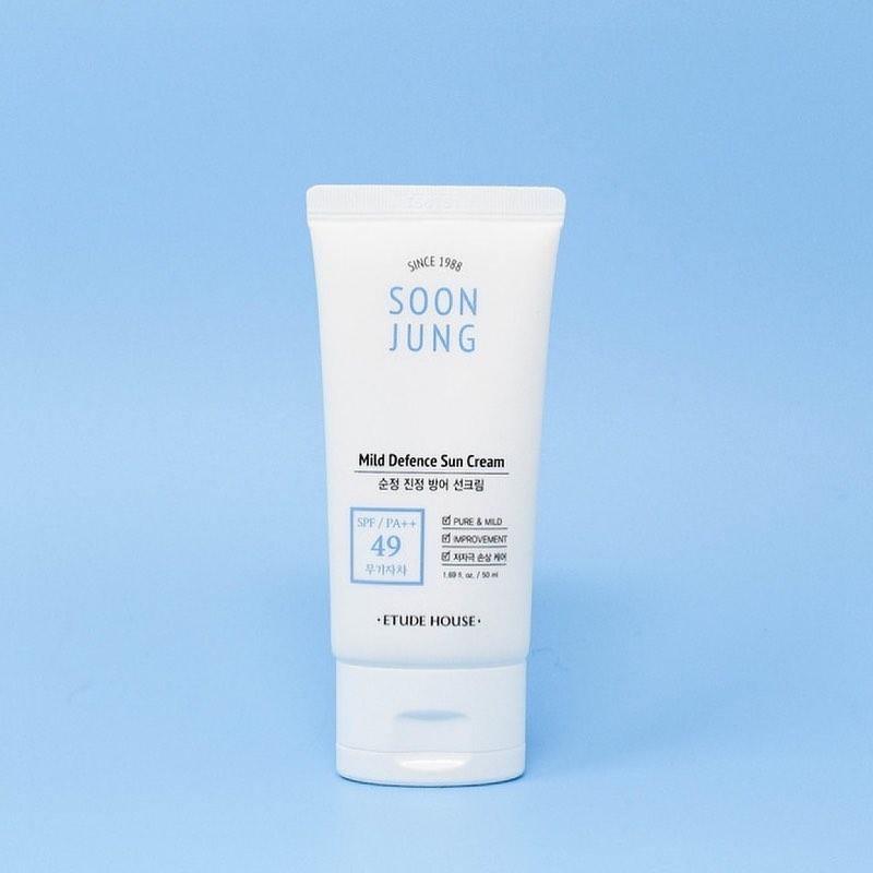 Kem Chống Nắng Etude House Soon Jung Mild Defence Sun Cream - Kallos Vietnam