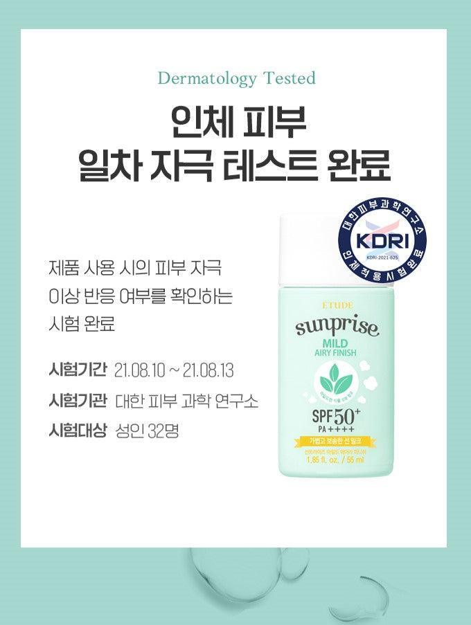 Kem Chống Nắng Etude House Sunprise Mild Airy Finish - Kallos Vietnam