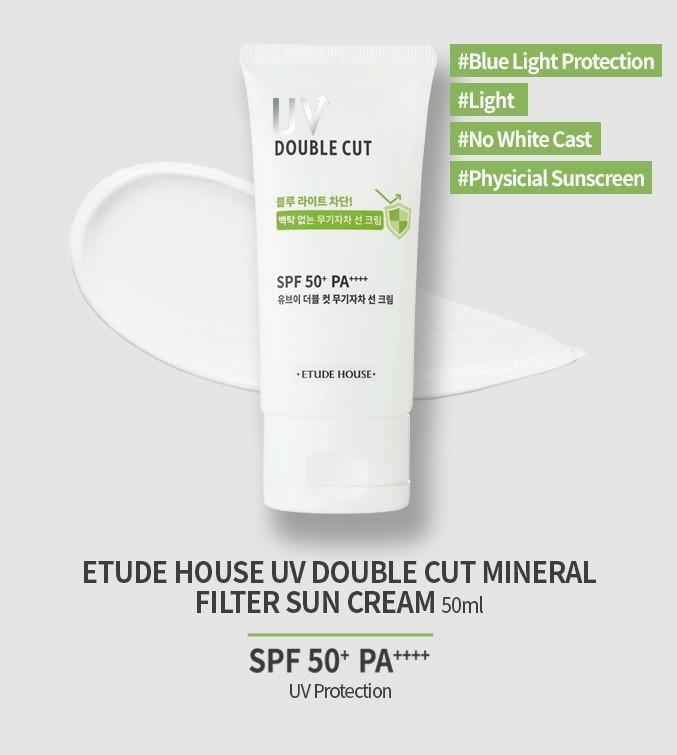 Kem Chống Nắng Etude House UV Double Cut Mineral Filter Sun Cream - Kallos Vietnam