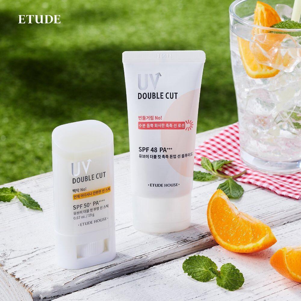 Kem Chống Nắng Etude House UV Double Cut Moisture Tone Up Sun Fluid - Kallos Vietnam