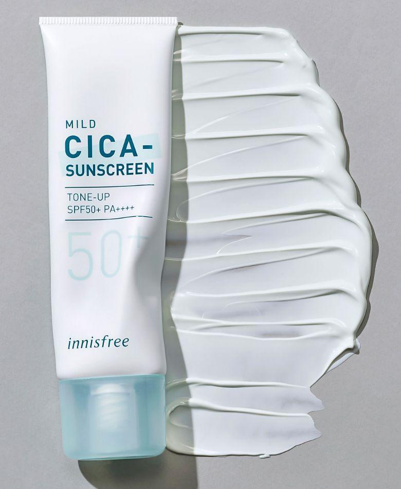 Kem Chống Nắng Innisfree Mild Cica Sunscreen Tone Up - Kallos Vietnam