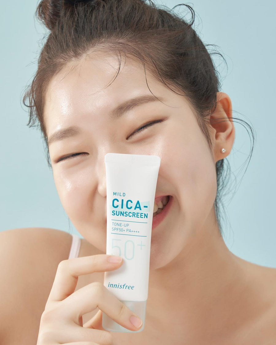 Kem Chống Nắng Innisfree Mild Cica Sunscreen Tone Up - Kallos Vietnam