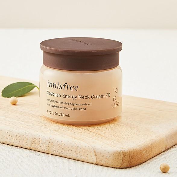 Kem Dưỡng Cổ Innisfree Soybean Energy Neck Cream EX - Kallos Vietnam