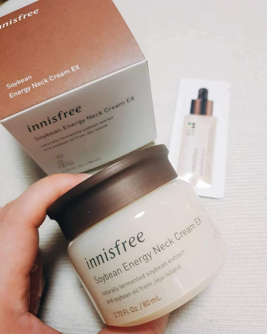 Kem Dưỡng Cổ Innisfree Soybean Energy Neck Cream EX - Kallos Vietnam