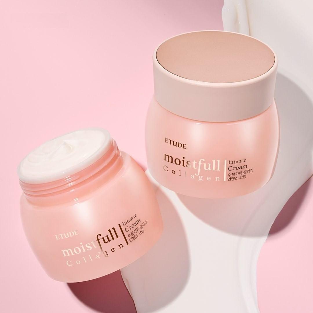 Kem Dưỡng Etude House Moistfull Collagen Intense Cream - Kallos Vietnam