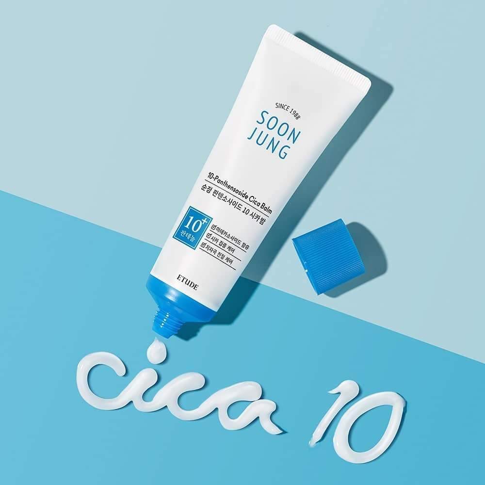 Kem Dưỡng Etude House Soon Jung 10 Panthensoside Cica Balm - Kallos Vietnam