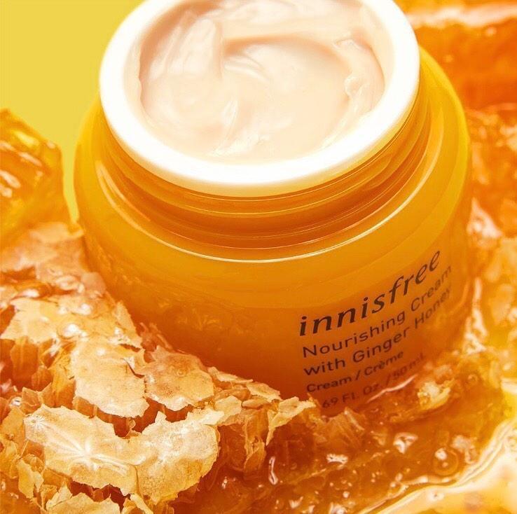 Kem Dưỡng Innisfree Ginger Honey Cream - Kallos Vietnam