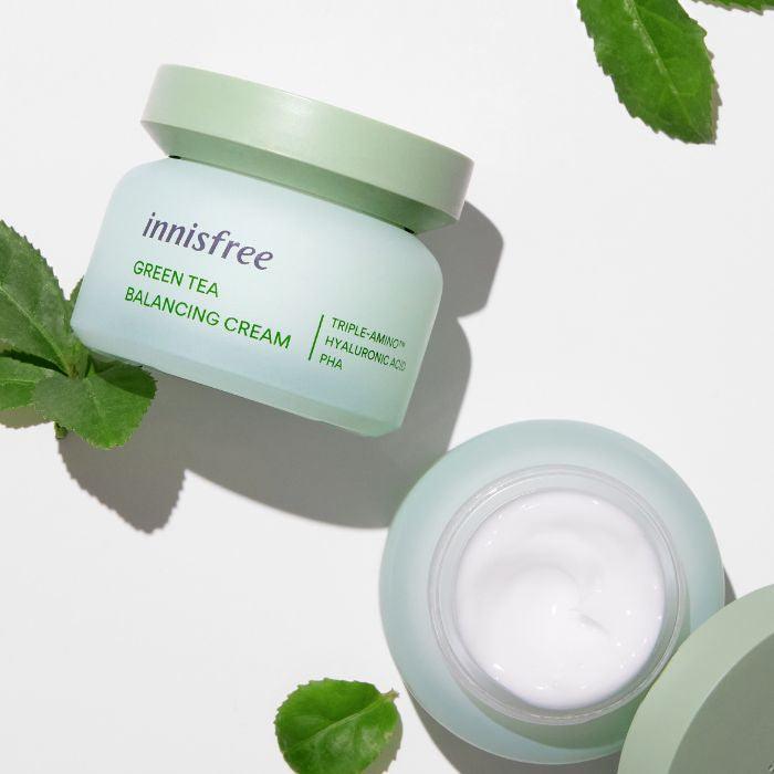 Kem Dưỡng Innisfree Green Tea Balancing Cream - Kallos Vietnam