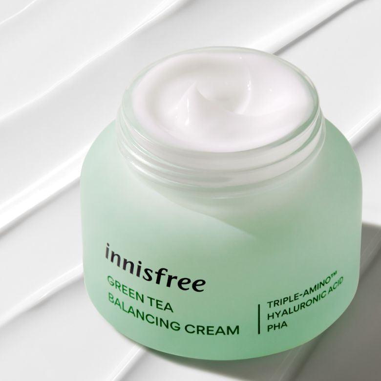 Kem Dưỡng Innisfree Green Tea Balancing Cream - Kallos Vietnam