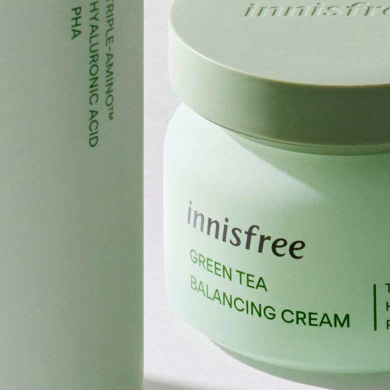 Kem Dưỡng Innisfree Green Tea Balancing Cream - Kallos Vietnam