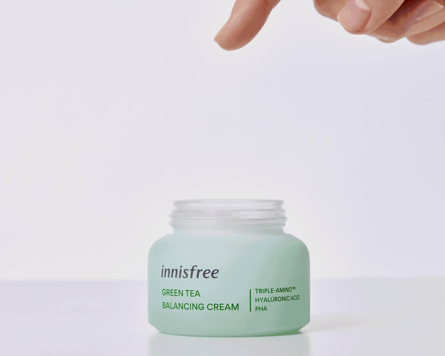 Kem Dưỡng Innisfree Green Tea Balancing Cream - Kallos Vietnam