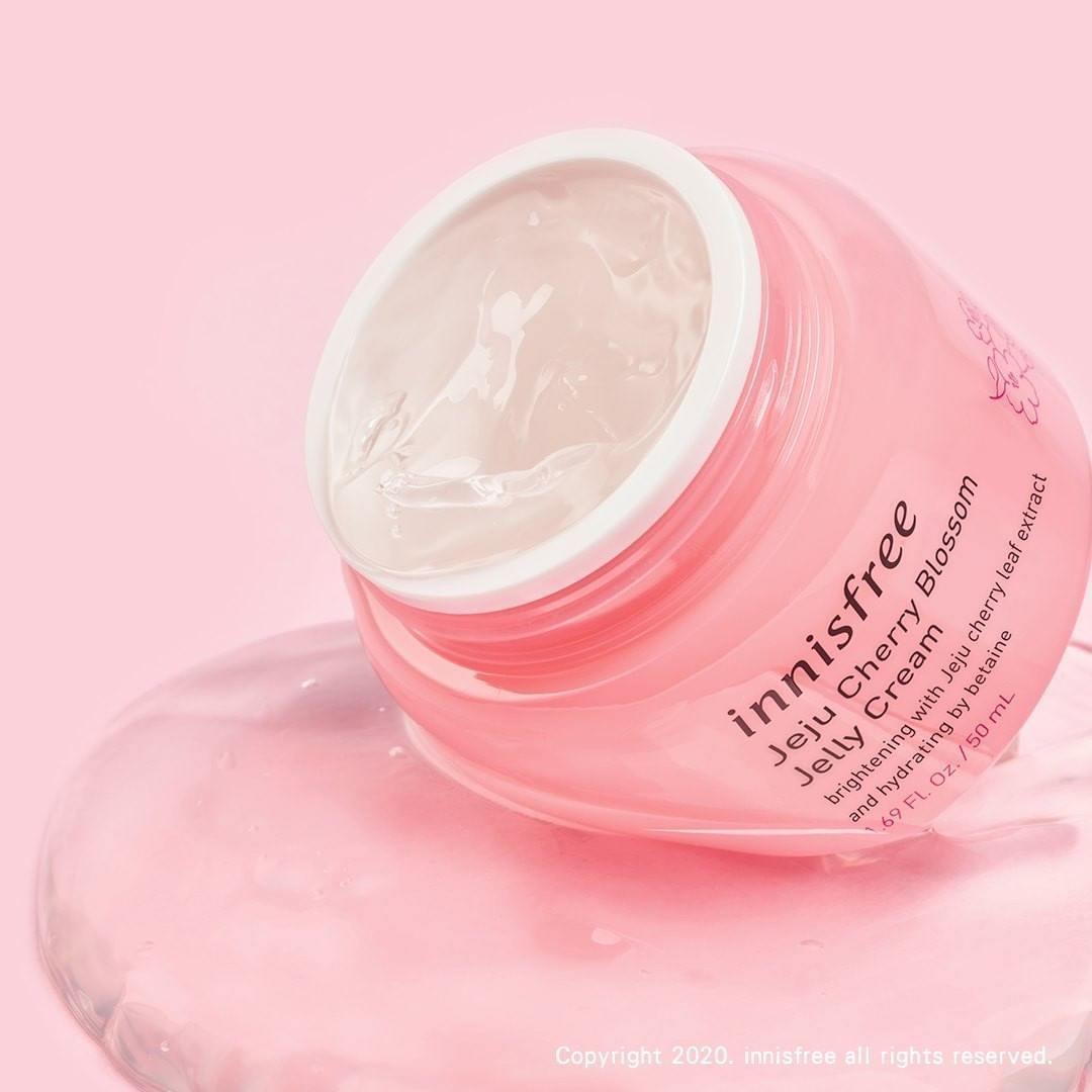 Kem Dưỡng Innisfree Jeju Cherry Blossom Jelly Cream - Kallos Vietnam