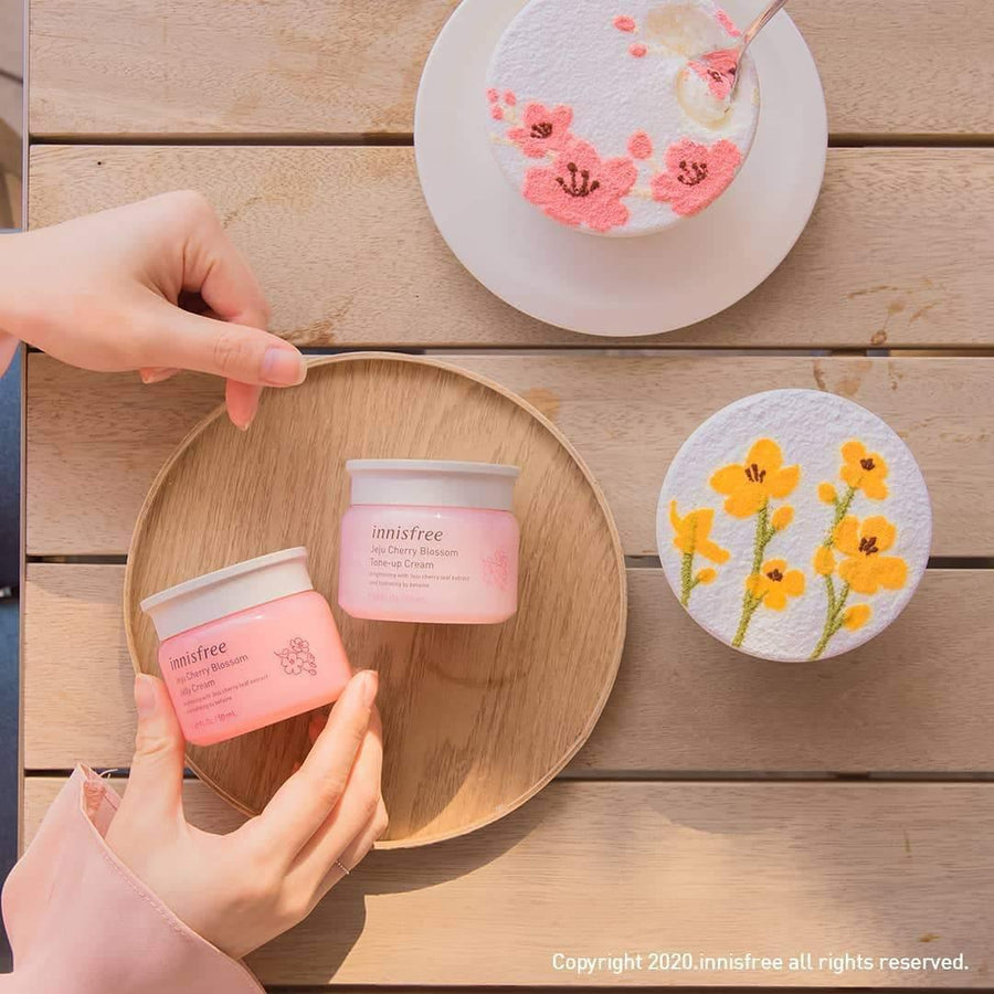 Kem Dưỡng Innisfree Jeju Cherry Blossom Jelly Cream - Kallos Vietnam