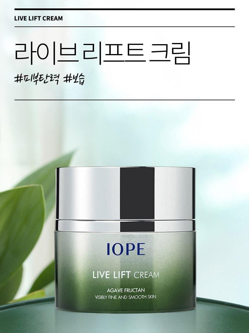 Kem Dưỡng IOPE Live Lift Cream - Kallos Vietnam