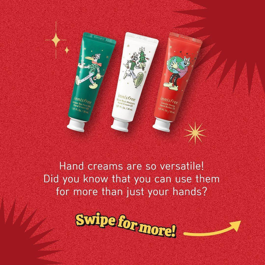 Kem Dưỡng Tay Innisfree Green Holidays Hand Cream Set - Kallos Vietnam