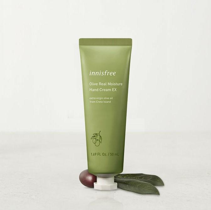 Kem Dưỡng Tay Innisfree Olive Real Moisture Hand Cream - Kallos Vietnam