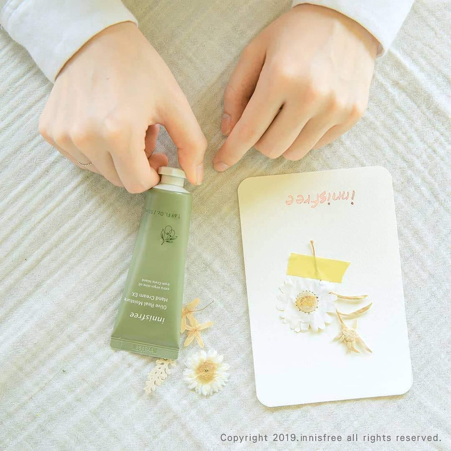 Kem Dưỡng Tay Innisfree Olive Real Moisture Hand Cream - Kallos Vietnam