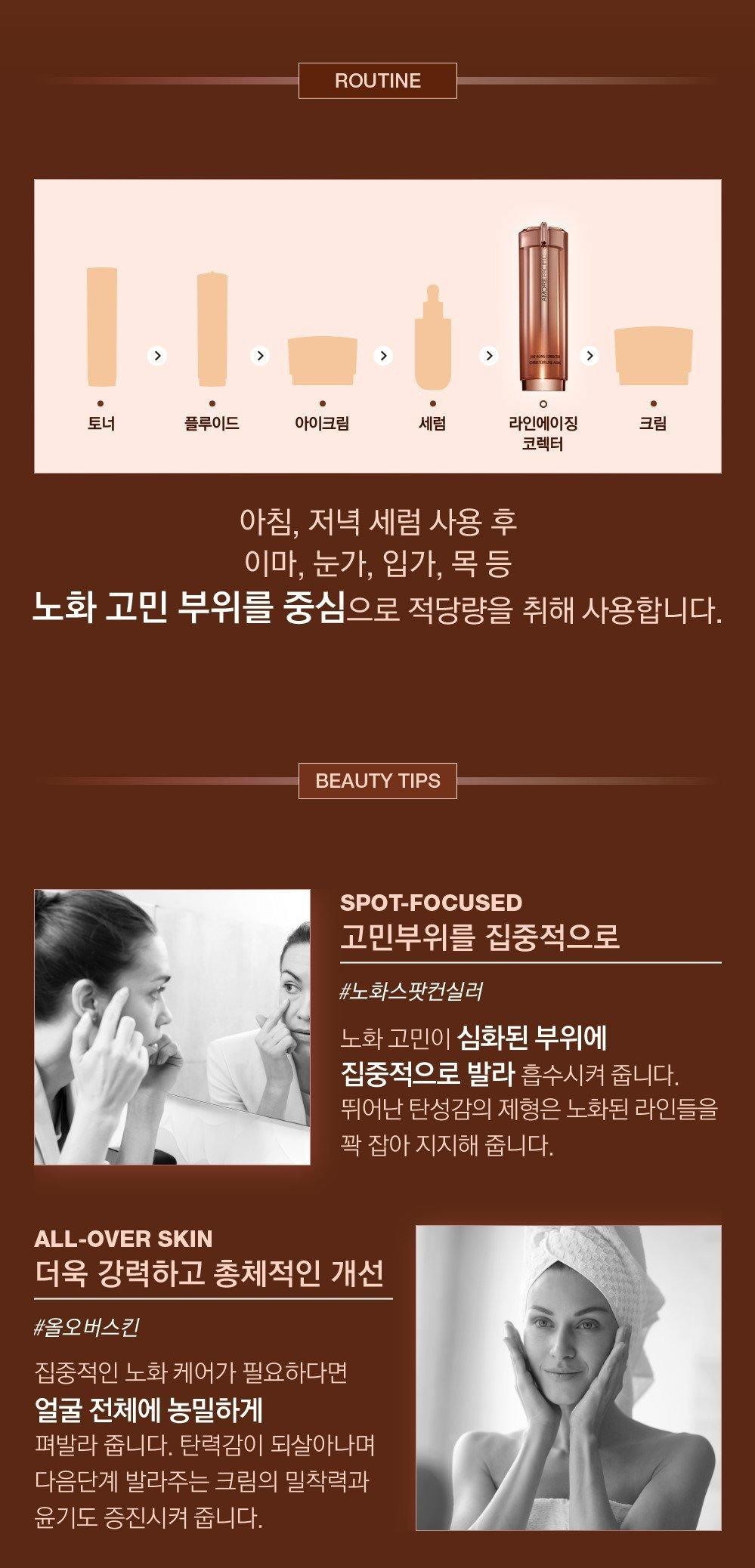 Kem Lót Amore Pacific Line Aging Corrector - Kallos Vietnam