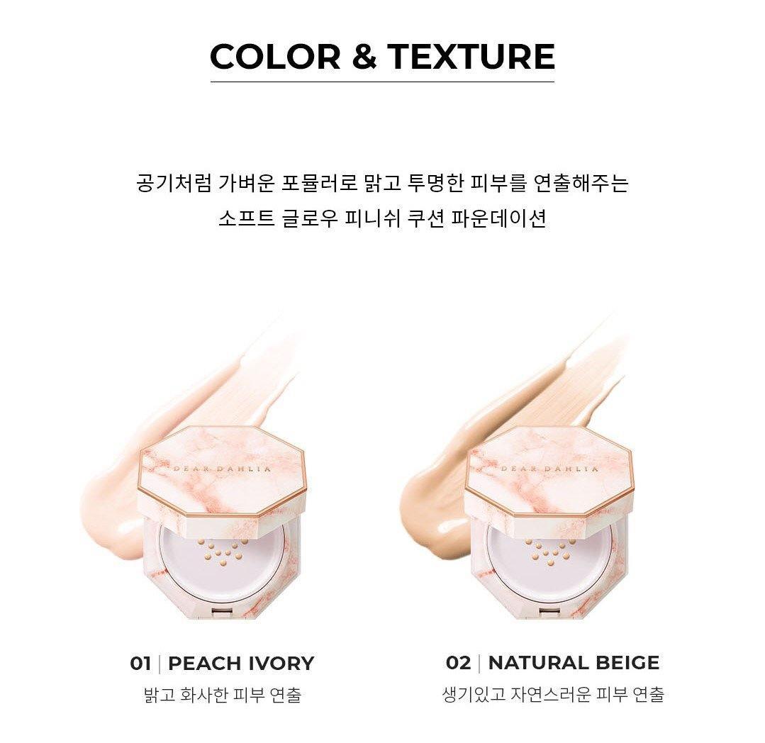 Kem Nền Dear Dahlia Pure Moisture Cushion Foundation Blooming Edition - Kallos Vietnam
