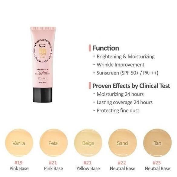 Kem Nền Etude House Precious Mineral BB Cream Moist - Kallos Vietnam