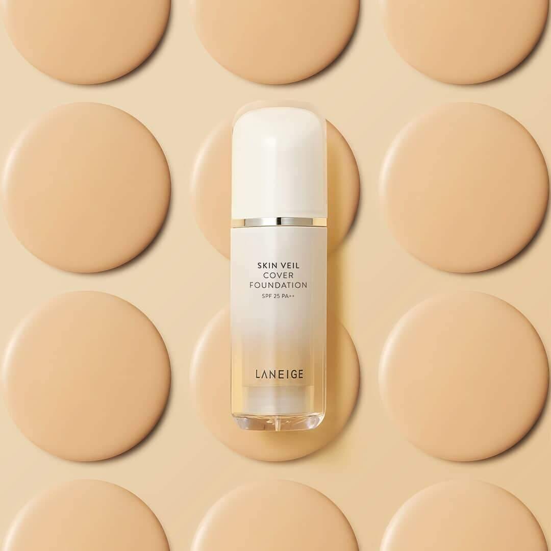 Kem Nền Laneige Skin Veil Cover Foundation - Kallos Vietnam