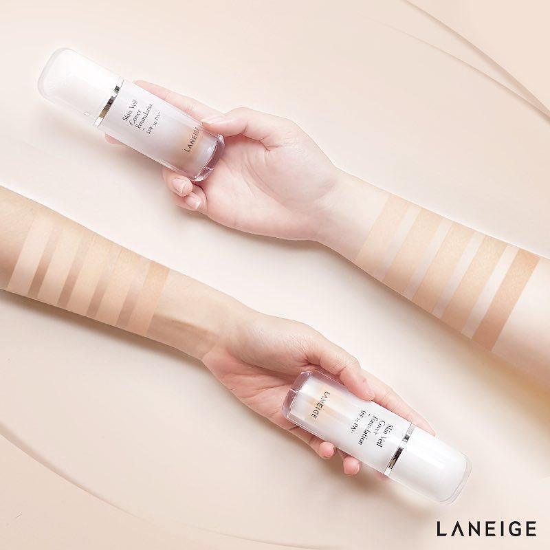 Kem Nền Laneige Skin Veil Cover Foundation - Kallos Vietnam