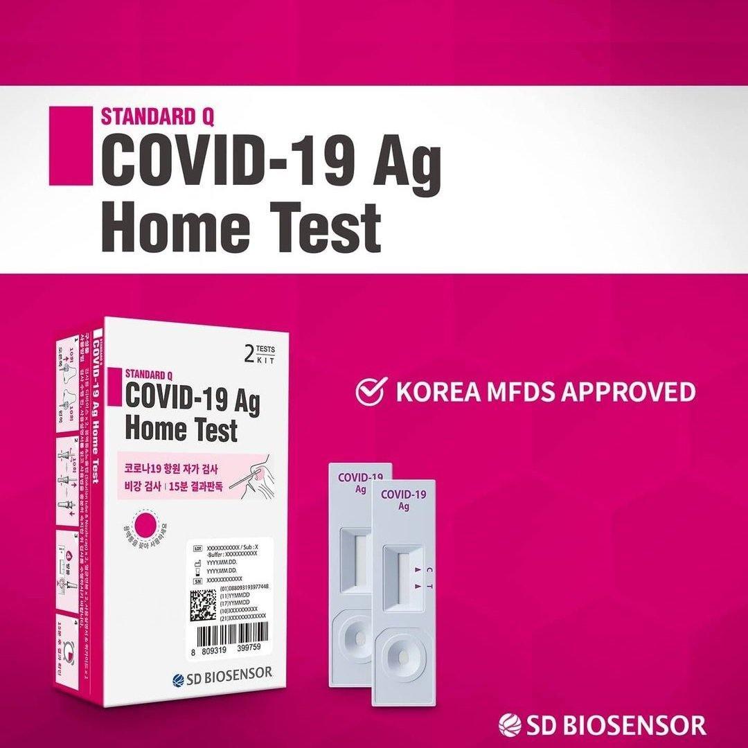 Kit Xét Nghiệm Standard Q COVID-19 Ag Home Test - Kallos Vietnam