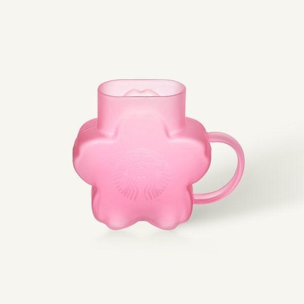 Ly Starbucks 22 Cherry Blossom Flower Handle Glass - Kallos Vietnam