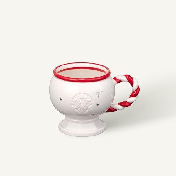 Ly Starbucks 22 Holiday Candy Cane Knitting Mug - Kallos Vietnam