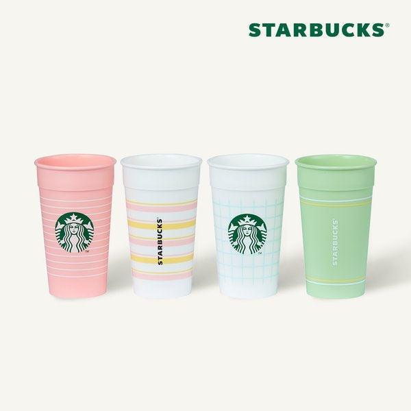 Ly Starbucks 22 Spring Reusable Cold Cup Set - Kallos Vietnam