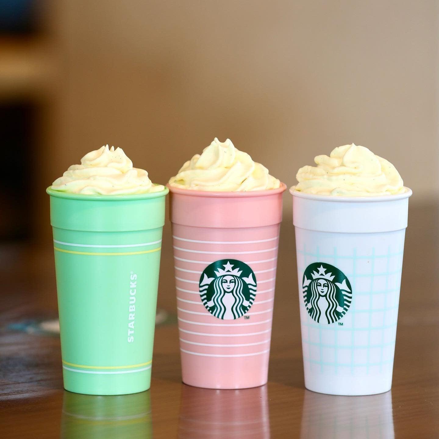 Ly Starbucks 22 Spring Reusable Cold Cup Set - Kallos Vietnam