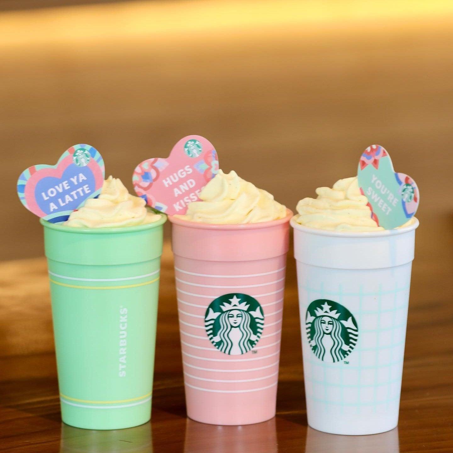 Ly Starbucks 22 Spring Reusable Cold Cup Set - Kallos Vietnam