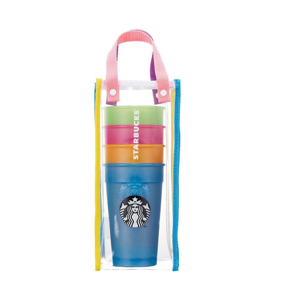 Ly Starbucks 22 Summer Color Changing Reusable Cold Cup Set - Kallos Vietnam