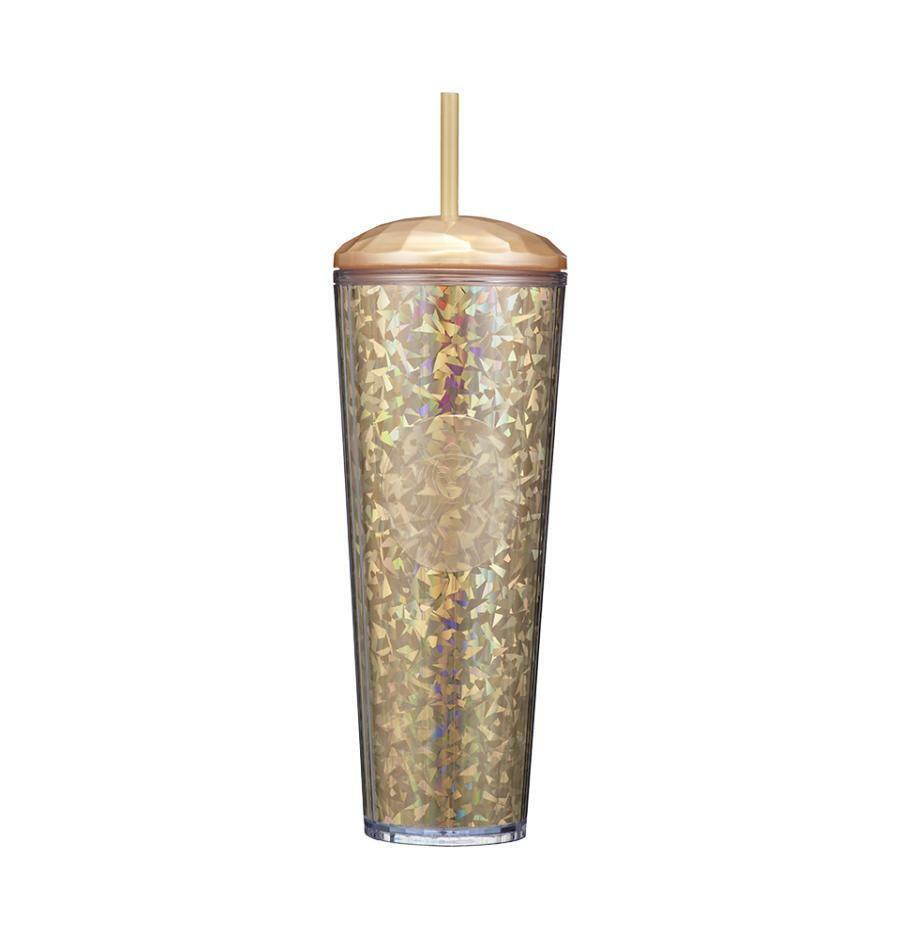 Ly Starbucks Gold Calidoscope Cold Cup - Kallos Vietnam