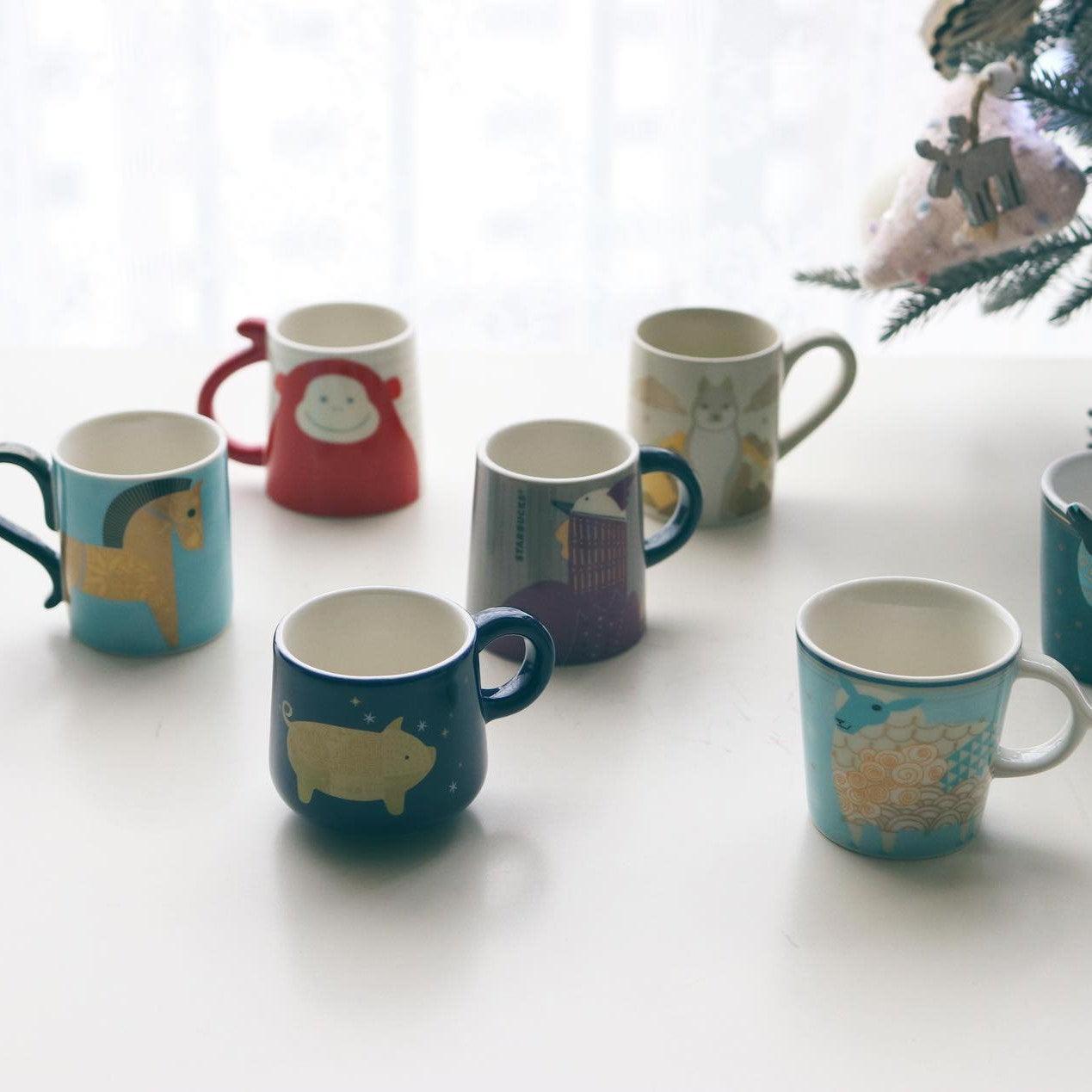 Ly Starbucks Korean Zodiac Animal Demi Set - Kallos Vietnam