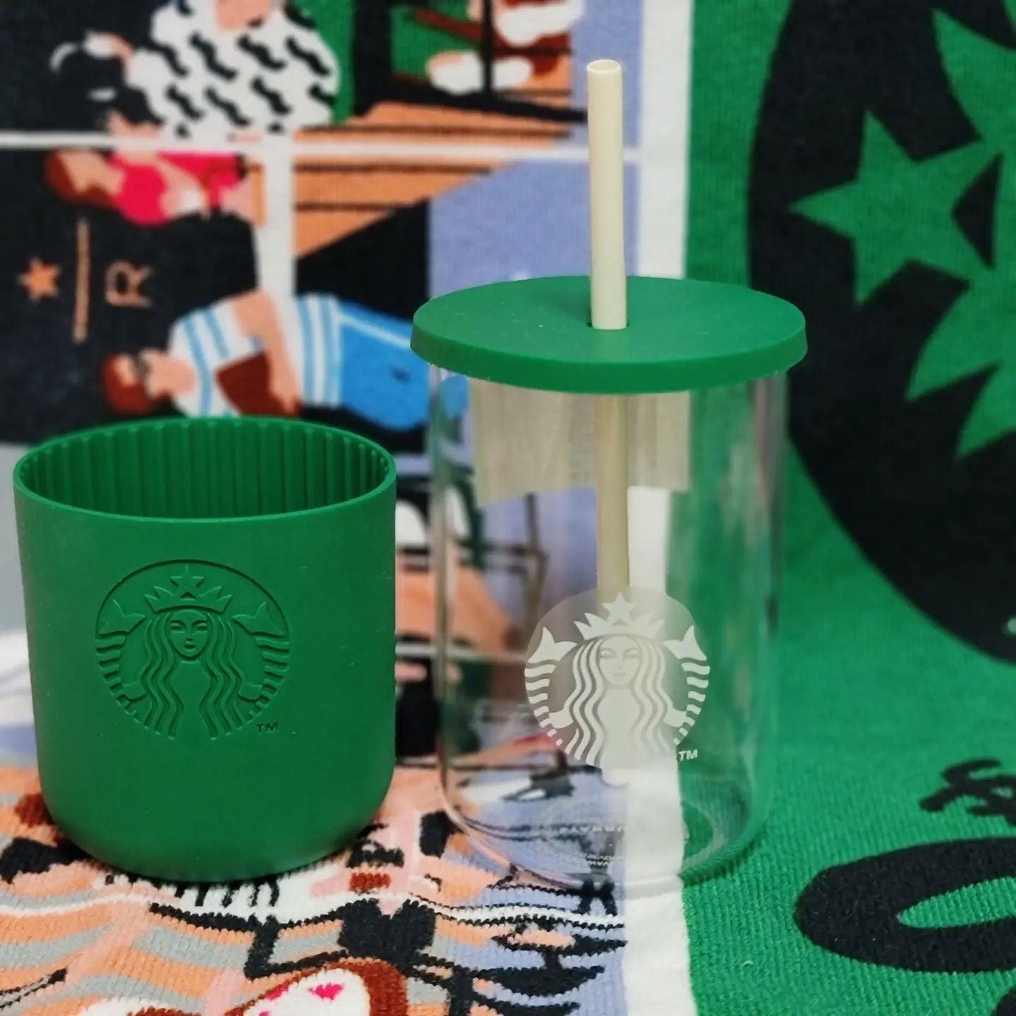 Ly Starbucks Siren Glass Cold Cup - Kallos Vietnam