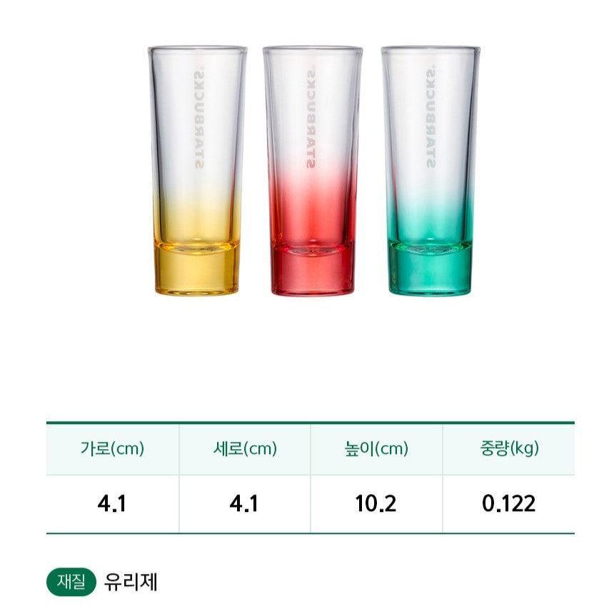 Ly Starbucks Summer Party Night Shot Glass Set - Kallos Vietnam