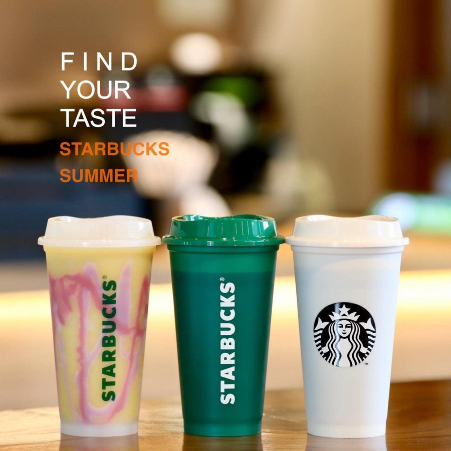 Ly Starbucks Variety Logo Reusable Cup Set - Kallos Vietnam