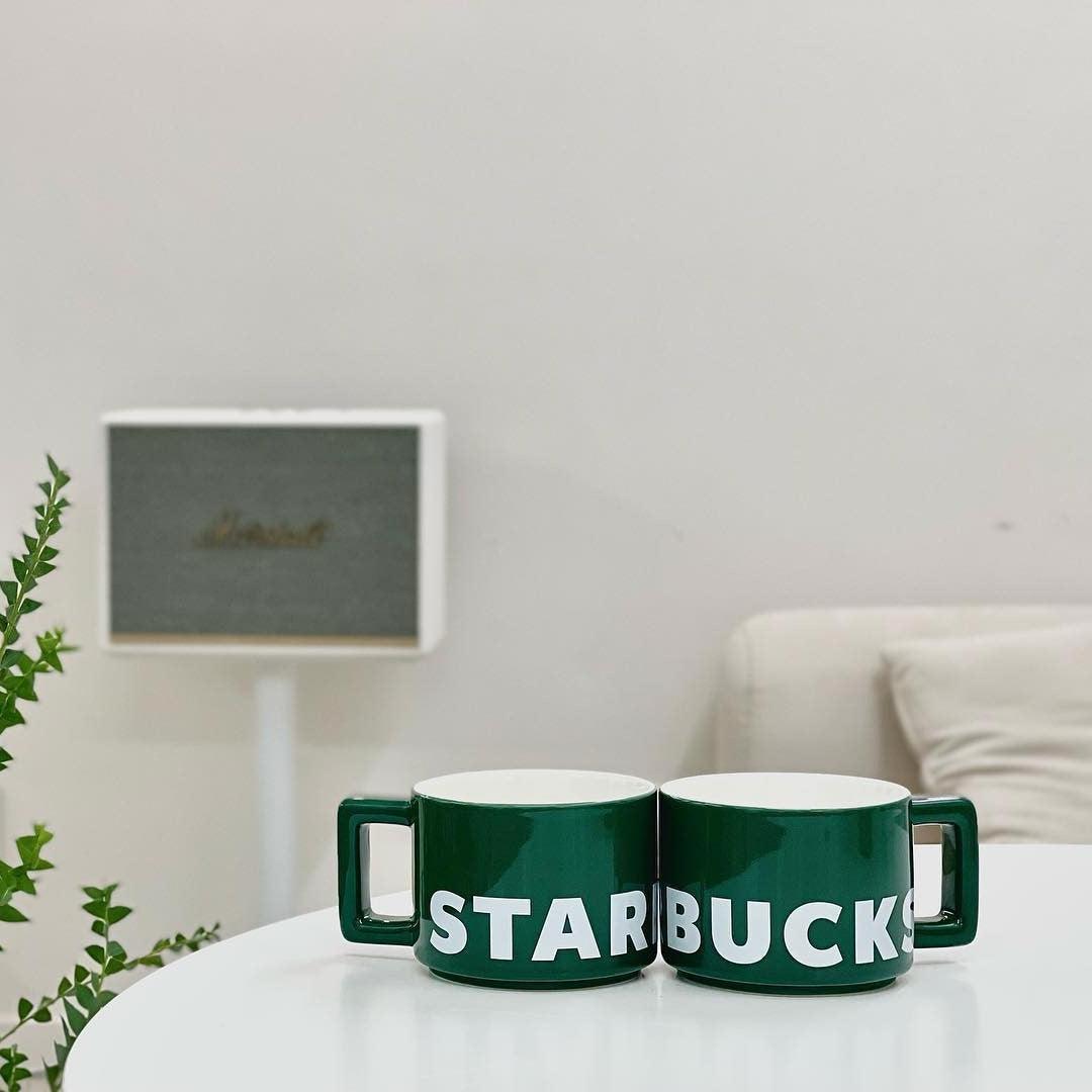 Ly Starbucks Wordmark Square Mug - Kallos Vietnam