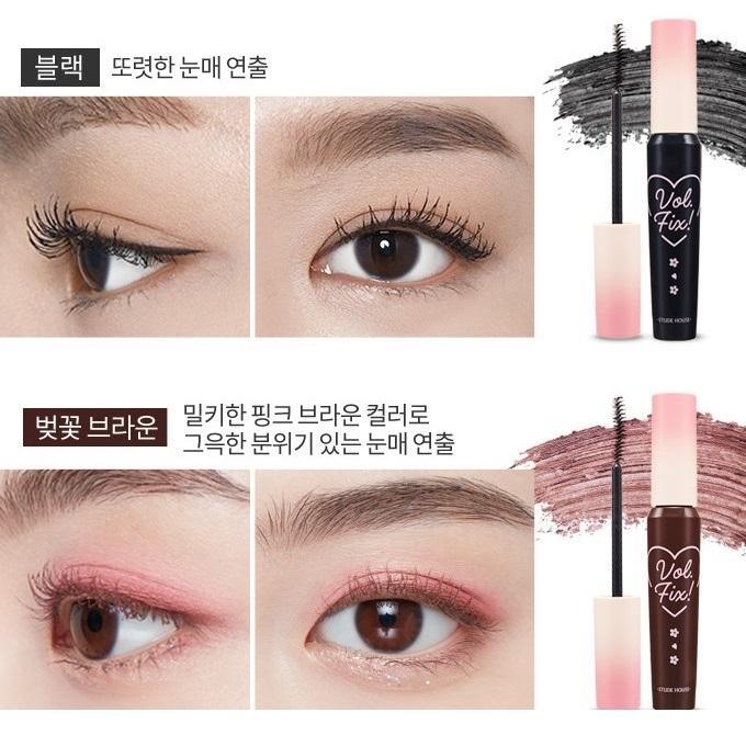 Mascara Etude House Heart Blossom Lash Perm Volume Fix - Kallos Vietnam